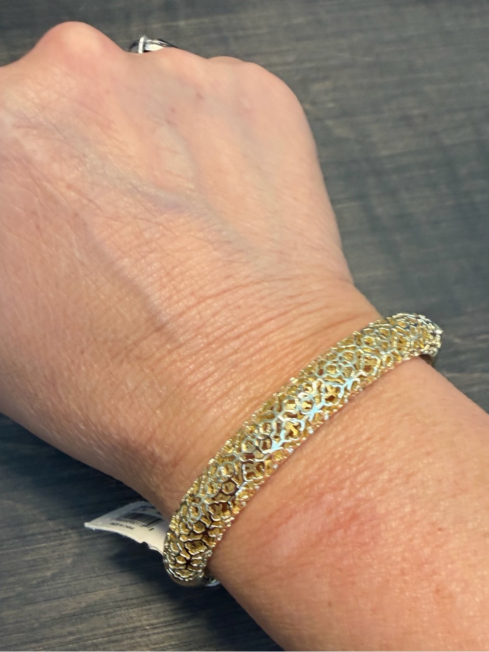 Kendra Scott Gold Filigree Cuff Bracelet